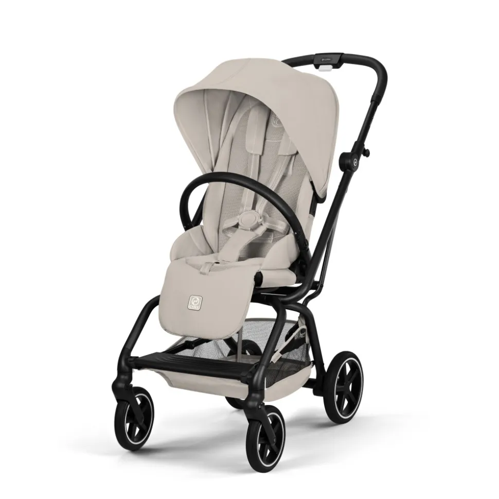 Poussette duo eezy s twist+ 2 pivotante dune grey avec siège auto aton b2 i-size