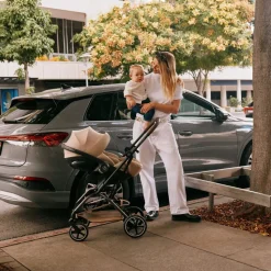Poussette duo eezy s twist+ 2 pivotante magic black avec siège auto aton b2 i-size