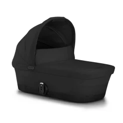 Poussette duo e-gazelle s moon black châssis noir + nacelle