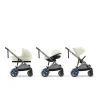 Poussette duo e-gazelle s seashell beige + siège auto aton b2 i-size