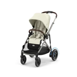 Poussette duo e-gazelle s seashell beige + siège auto aton b2 i-size