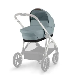 Poussette duo e-gazelle s stormy blue + nacelle s