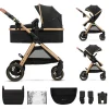 Poussette duo esme pure black