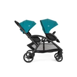 Poussette duo evalite double capri + siège auto i-snug 2 raven