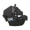 Poussette duo evalite double capri bleu + siège auto i-gemm 3 shale noir