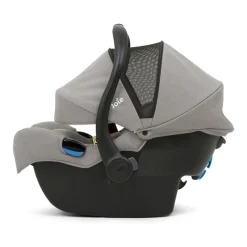 Poussette duo evalite double + siège auto i-gemm 3 pebble gris