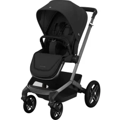 Poussette duo fame + nacelle twillic black