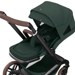 Poussette duo fame + siège auto pebble pro 2 green
