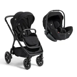 Poussette duo finiti + siège auto i-level pro eclipse noir