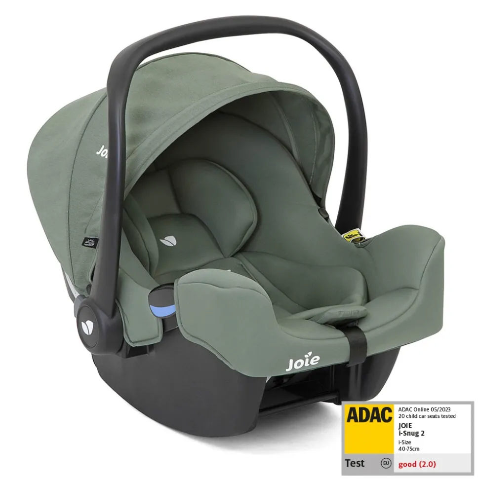 Poussette duo finiti signature evergreen + siège auto i-snug 2 laurel vert