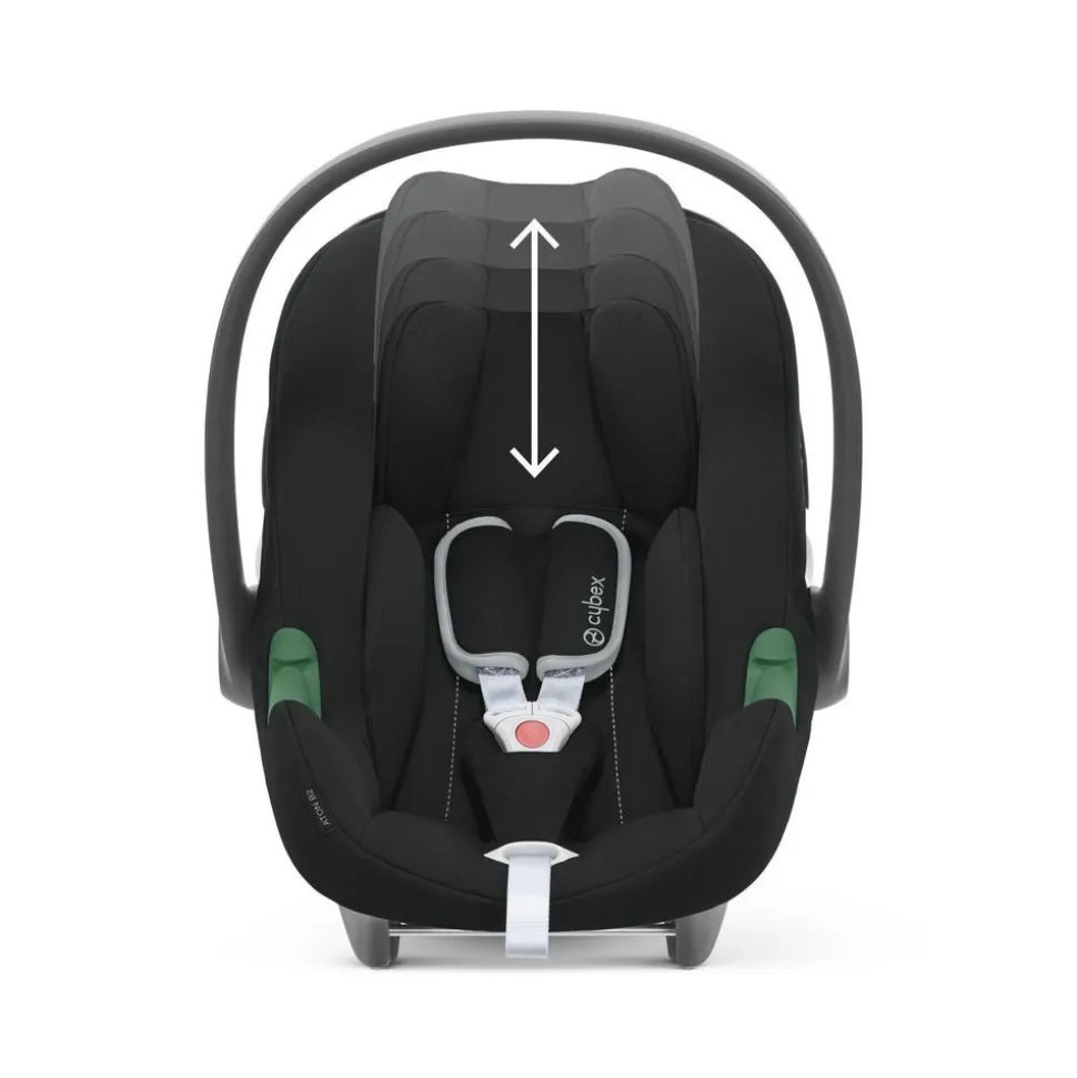 Poussette duo gazelle s moon black + siège auto aton b2 i-size