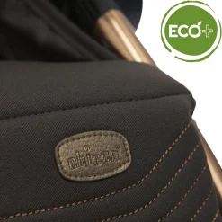 Poussette duo goody xplus - bronze lizard re_lux + siège auto first seat recline i-size black satin