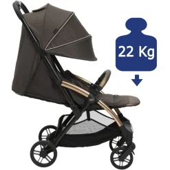 Poussette duo goody xplus - bronze lizard re_lux + siège auto first seat recline i-size black satin