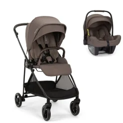 Poussette duo ixxa next + siège auto pipa next chestnut