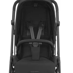 Poussette duo leona 2 + siège auto pebble 360 twillic black