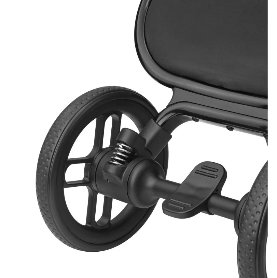 Poussette duo leona 2 + siège auto pebble 360 twillic black