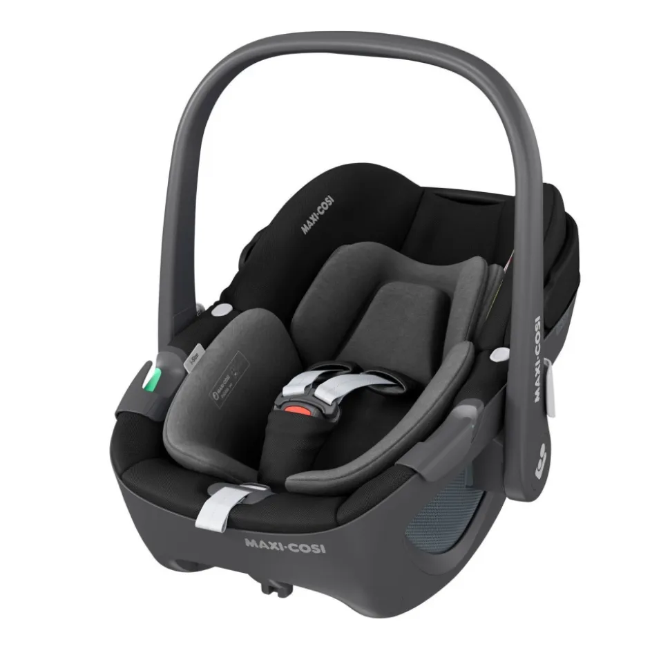 Poussette duo leona 2 + siège auto pebble 360 twillic black