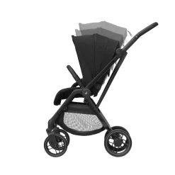 Poussette duo leona 2 + siège auto pebble 360 pro 2 twillic black