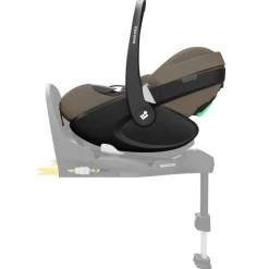 Poussette duo leona 2 + siège auto pebble 360 pro 2 twillic truffle