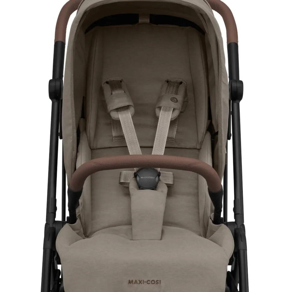 Poussette duo leona 2 + siège auto pebble 360 pro 2 twillic truffle