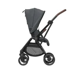 Poussette duo leona 2 + siège auto pebble 360 twillic graphite