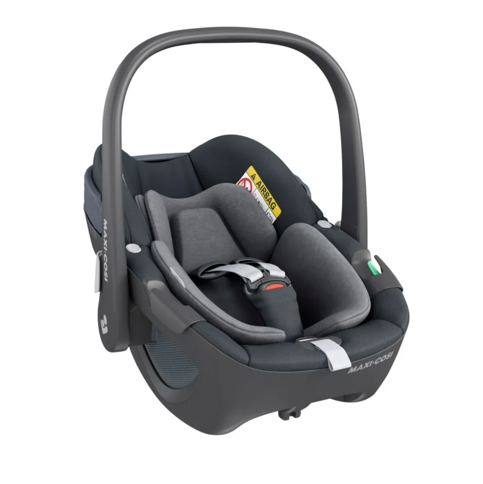 Poussette duo leona 2 + siège auto pebble 360 twillic graphite