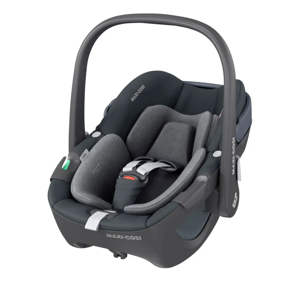 Poussette duo leona 2 + siège auto pebble 360 twillic graphite