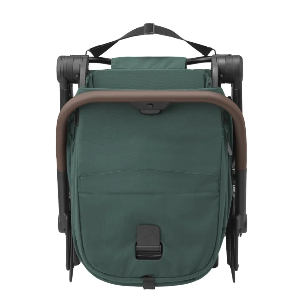 Poussette duo leona 2 + siège auto pebble 360 essential green