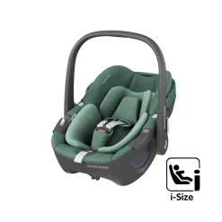 Poussette duo leona 2 + siège auto pebble 360 essential green