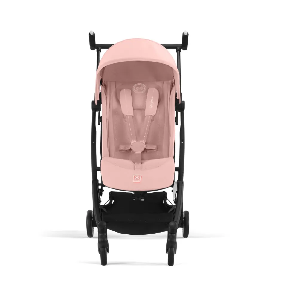 Poussette duo libelle 4 candy pink + aton b2 i-size