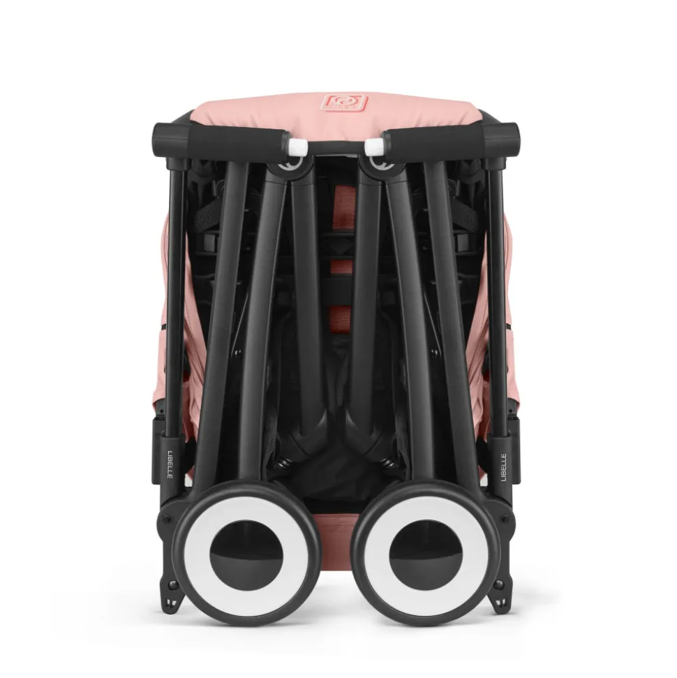Poussette duo libelle 4 candy pink + aton b2 i-size