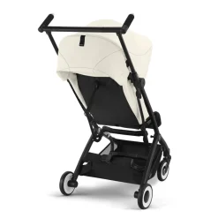 Poussette duo libelle 4 canvas white + aton b2 i-size