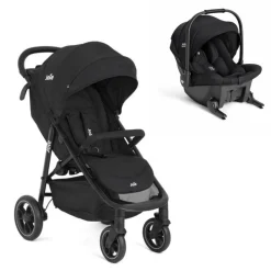 Poussette duo litetrax shale + siège auto sprint eclipse noir