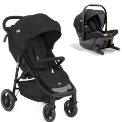 Poussette duo litetrax shale + siège auto sprint eclipse noir