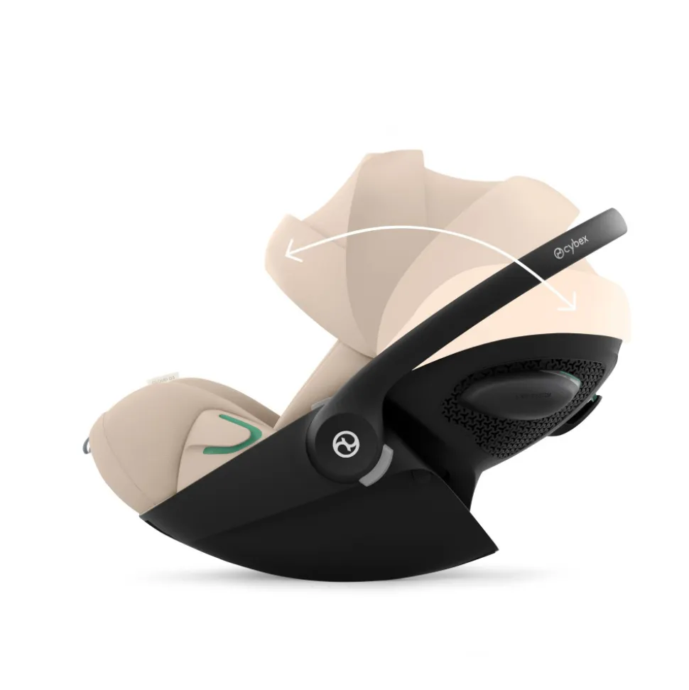 Poussette duo melio carbon 6 almond beige avec siège auto cloud g3 i-size
