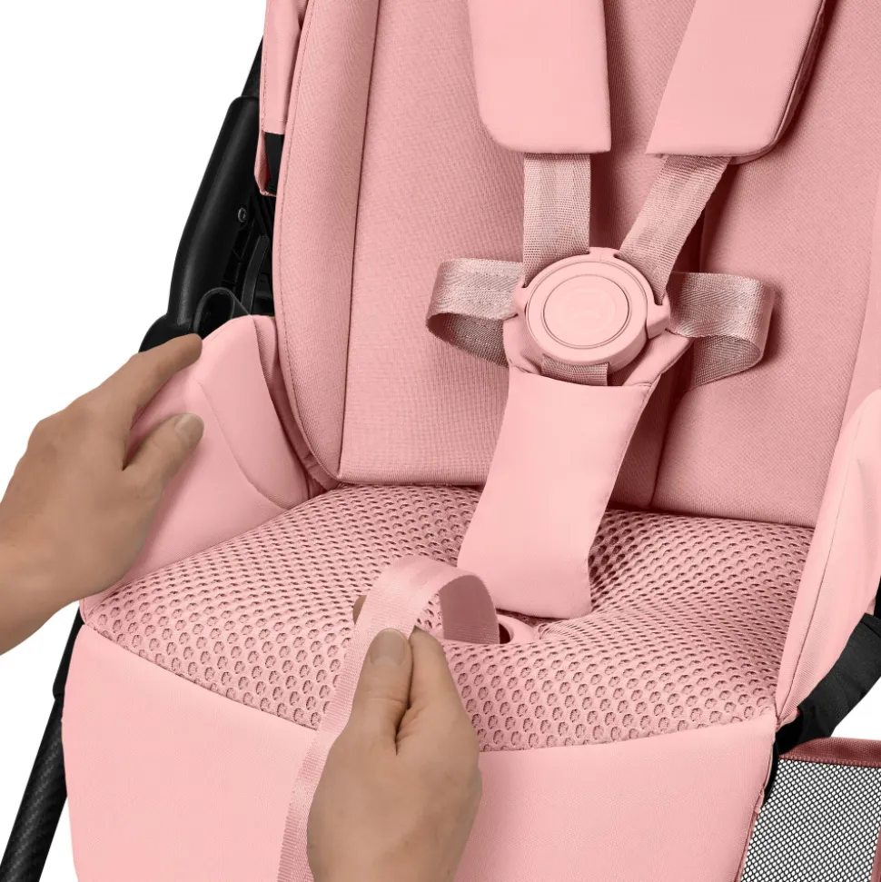 Poussette duo melio carbon 6 candy pink avec siège auto cloud g i-size