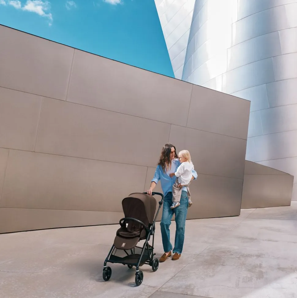 Poussette duo melio carbon 6 magic black avec siège auto cloud g i-size
