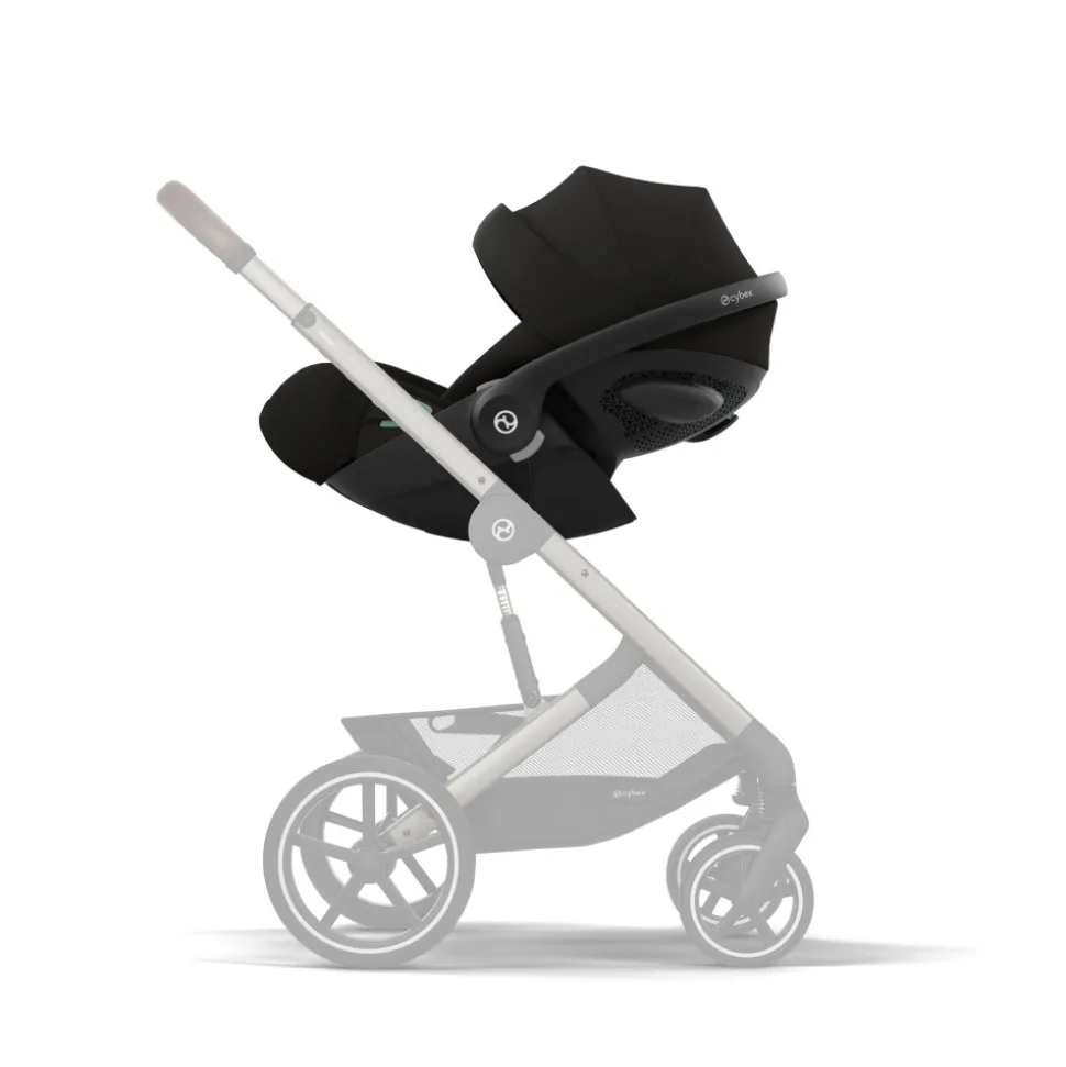 Poussette duo melio carbon 6 moss green avec siège auto cloud g i-size
