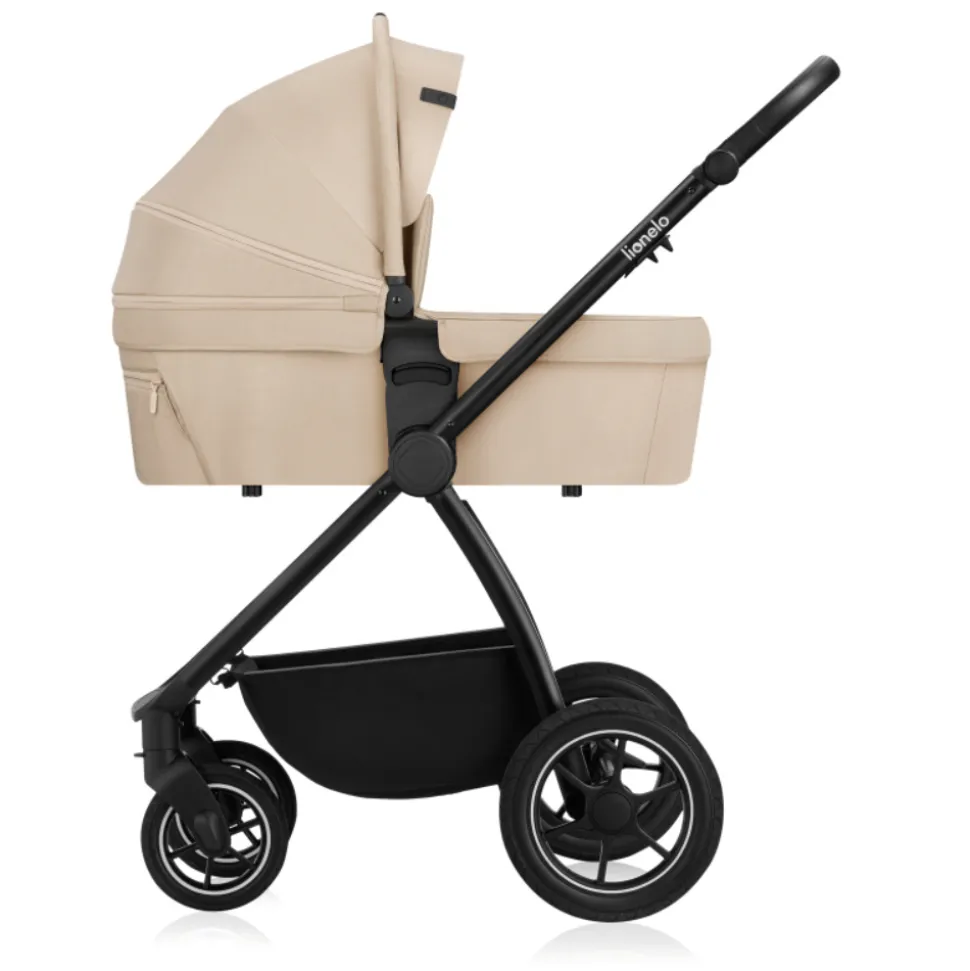 Poussette duo meril + nacelle beige sand