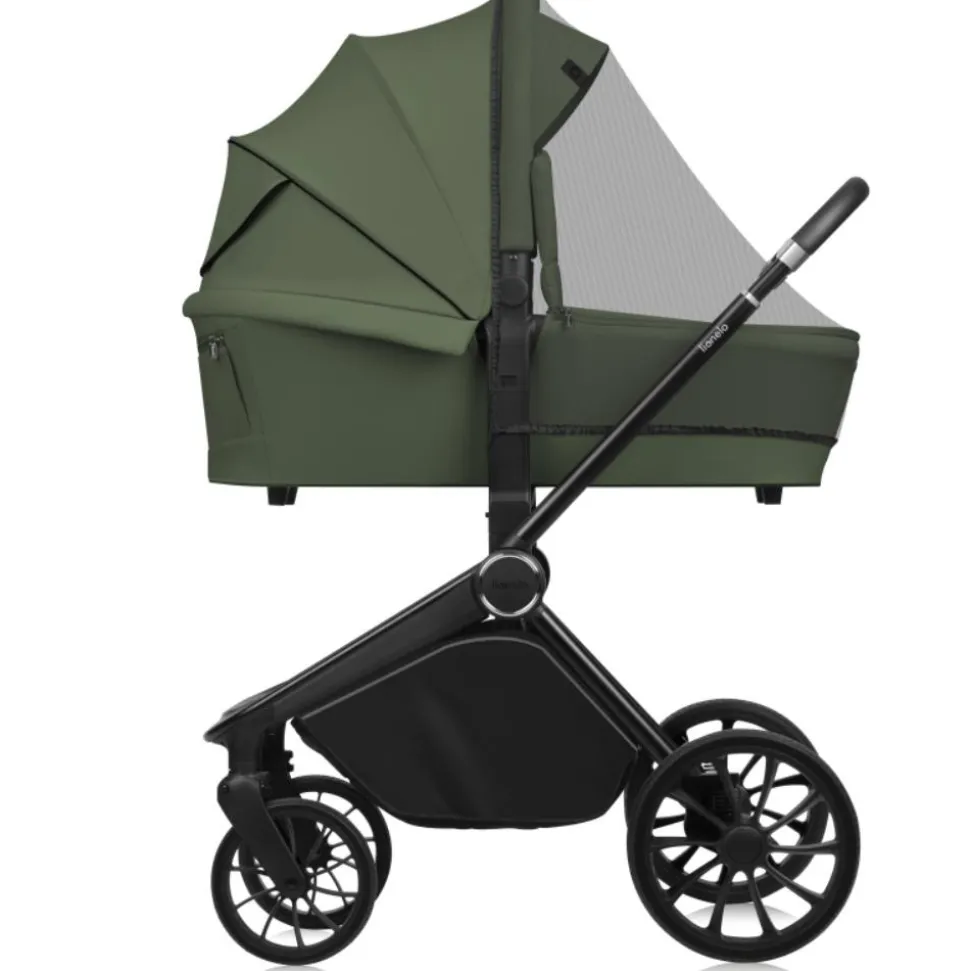 Poussette duo mika plus green olive