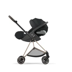 Poussette duo mios 3 offf white châssis rose gold + cloud t i-size