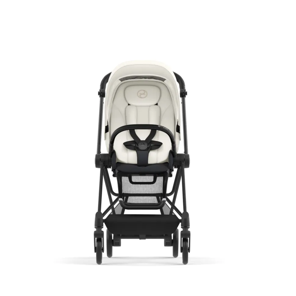 Poussette duo mios 3 off white châssis matt black + cloud t i-size