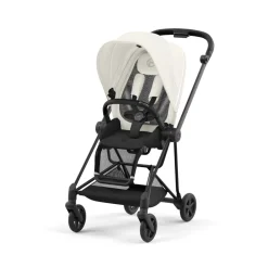 Poussette duo mios 3 off white châssis matt black + cloud t i-size