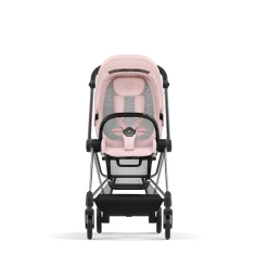 Poussette duo mios 3 peach pink châssis chrome black + cloud t i-size