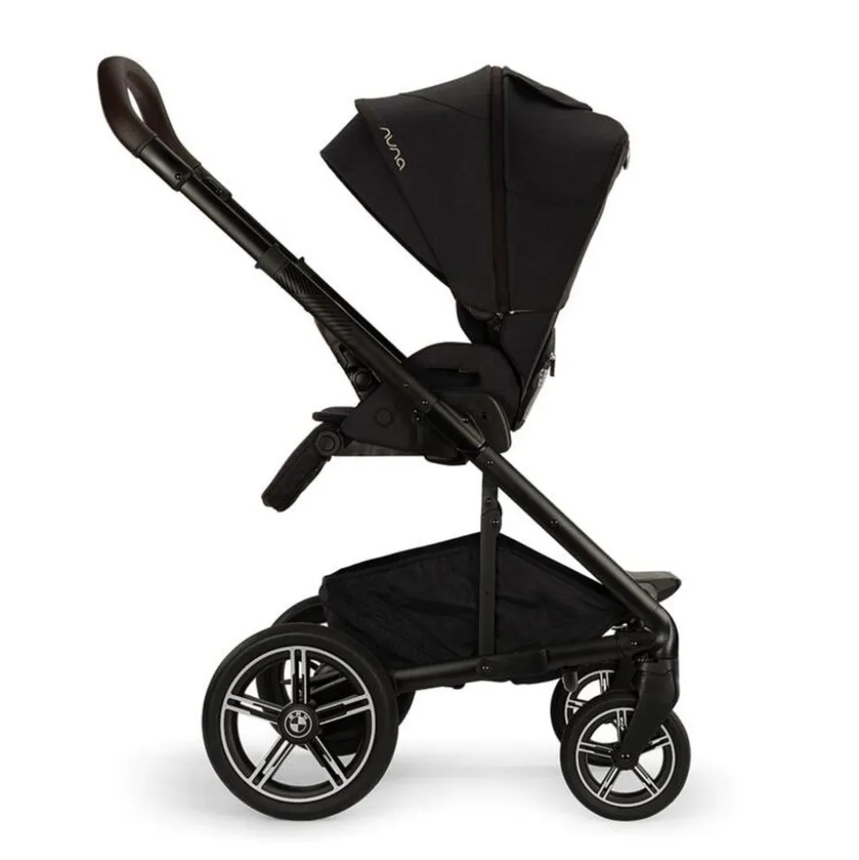 Poussette duo mixx next element + siège auto pipa urbn caviar - collection bmw