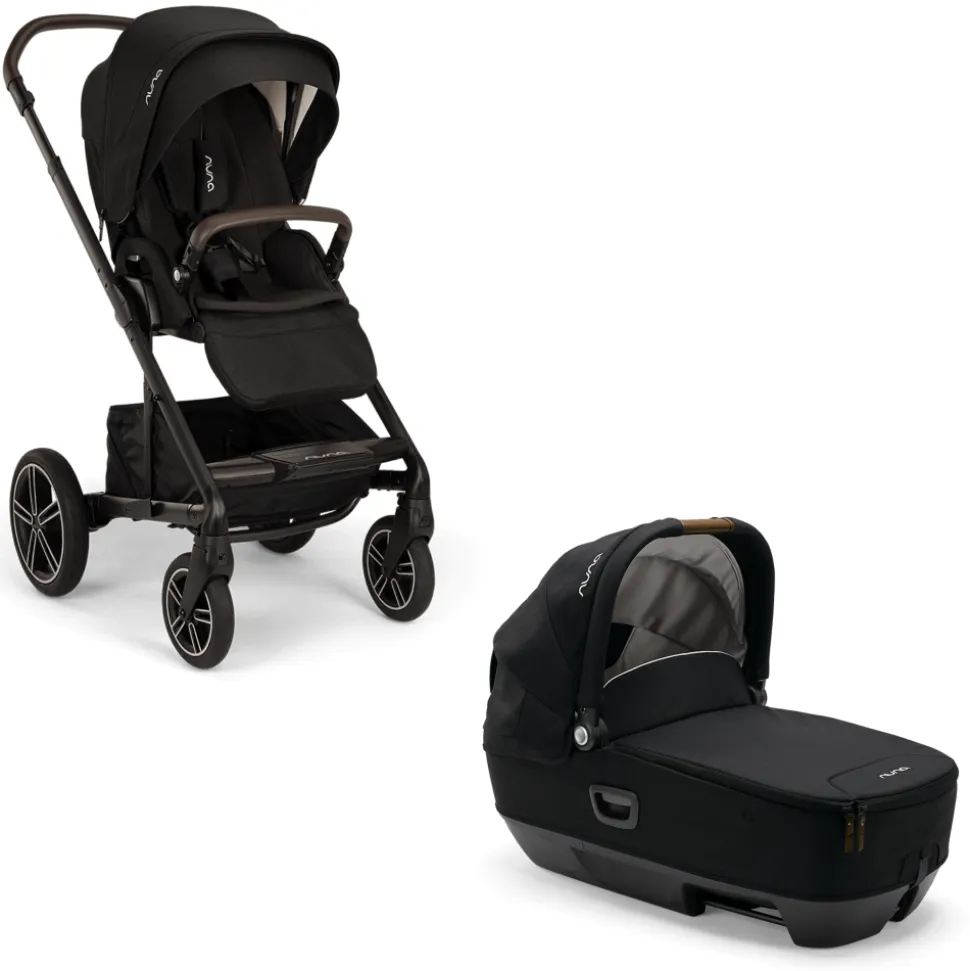 Poussette duo mixx next + nacelle cari next caviar