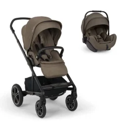 Poussette duo mixx next + siège auto arra flex pistachio