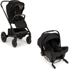 Poussette duo mixx next + siège auto pipa urbn caviar