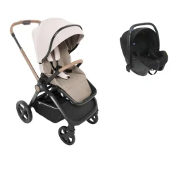 Poussette duo mysa kory amber glow + siège auto kory i-size