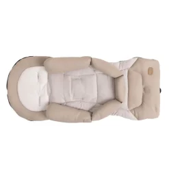 Poussette duo mysa + siège auto first seat recline i-size amber glow